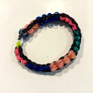 Rainbow Loom Handcrafted Bracelet